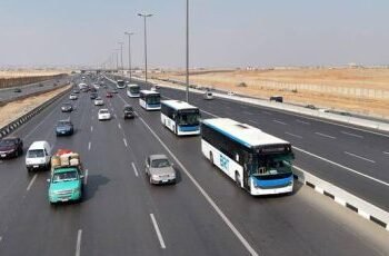 تشغيل 10 أتوبيسات جديدة لربط العاصمة الإدارية بمحطة الحرية بالتجمع الخامس