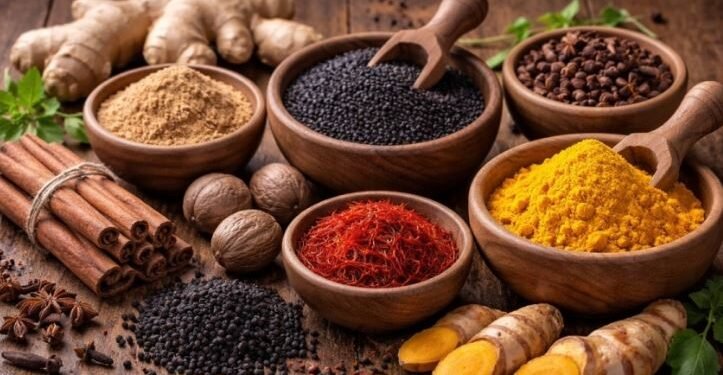 7 توابل طبيعية تساعد في استقرار سكر الدم خلال رمضان