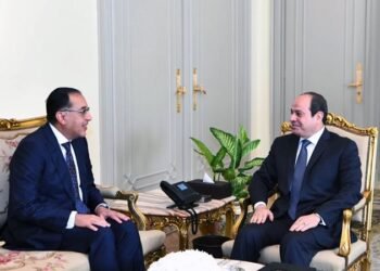 الرئيس السيسي ومصطفى مدبولي