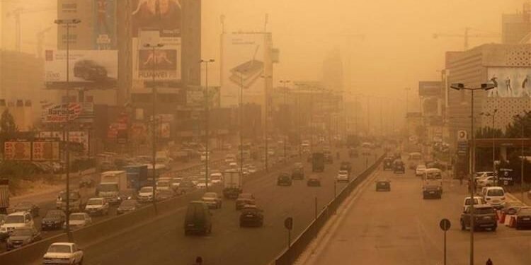 العاصفة الترابية