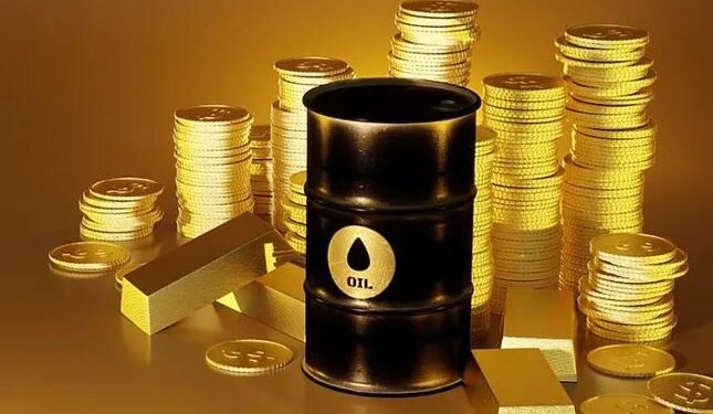 الذهب والنفط