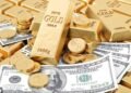 ذهب ودولار