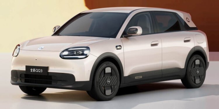 طرح شيري QQ3 الكهربائية في السوق الصينية 10 مارس.. تنافس جيلي EX2 الأكثر مبيعاً محلياً