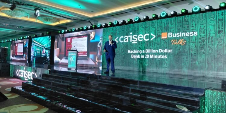 إبراهيم سرحان رئيس مجموعة إي فاينانس خلال CAISEC 2026 : مواجهة التهديدات السيبرانية تتطلب شراكة بين الحكومة والقطاع الخاص
