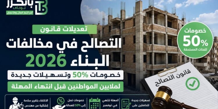 قانون التصالح في مخالفات البناء