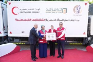 البنك الاهلى يدعم مبادرة سنبقى سنداً"