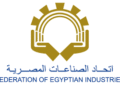 شعار اتحاد الصناعات المصرية الذي أوصى بإنشاء مجلس أعلى وسجل وطني لتعزيز التنافسية.