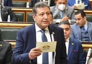 النائب طارق شكري رئيس لجنة الشئون الاقتصادية بمجلس النواب
