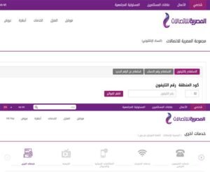 سداد فاتورة التليفون الأرضي