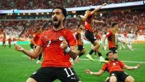 ترتيب منتخب مصر
