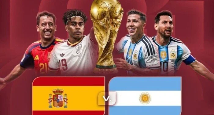 موعد مباراة الأرجنتين وإسبانيا في نهائي كأس العالم 2026 والقنوات الناقلة
