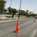 غلق طريق