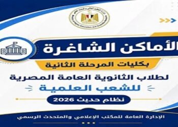 كليات التربية المتاحة
