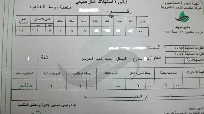 طرق سداد فاتورة الغاز المنزلي لشهر سبتمبر 2026.. خطوات الاستعلام والدفع